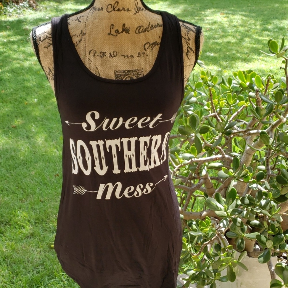 Sweet Southern Mess tank T-shirt